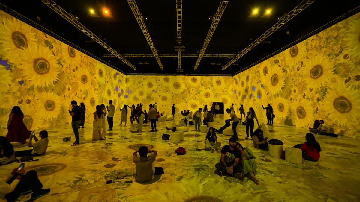 Into The World Of Van Gogh 360 An Immersive Art Exhibition Experience   Van Gogh 360 Delhi   Image By Shrey Gupta   2.JPG